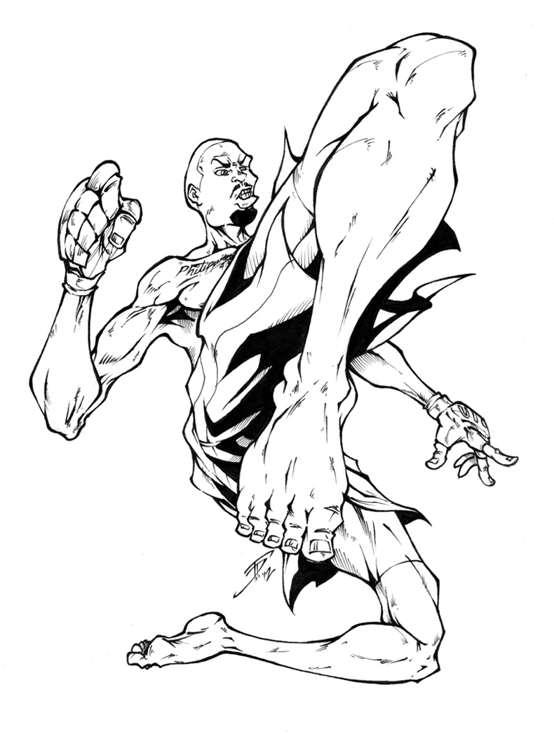 ufc coloring pages - photo #14